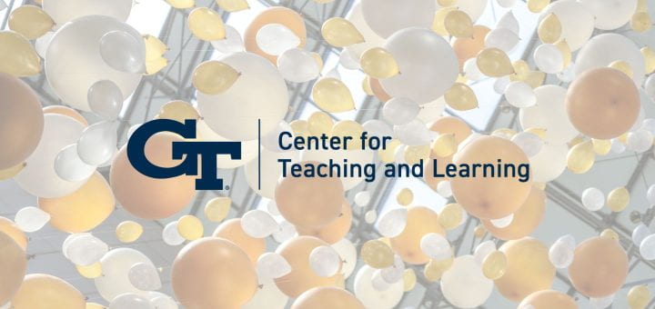 CTL logo against a background of gold and white balloons.