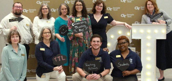 Image shows the CTL team at the 2024 Celebrating Teaching Day.