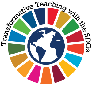The Transformative Teaching with the SDGs logo.